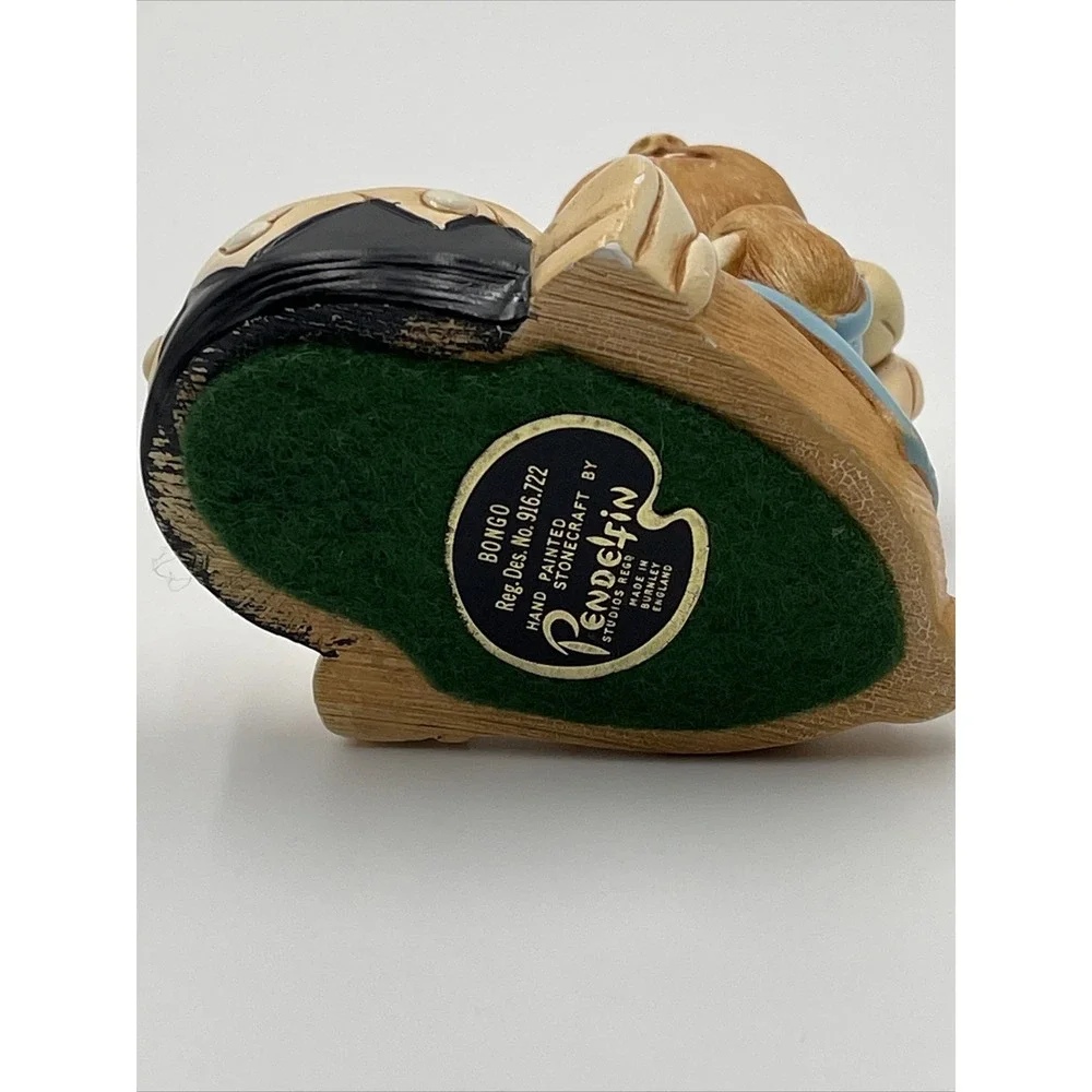 PENDELFIN BONGO BLUE Made In England Really Nice Condition Rare No 916.722 #010‎